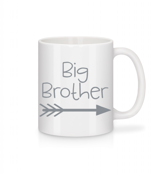 Big Brother - Mug en céramique blanc - Blanc - Vorn
