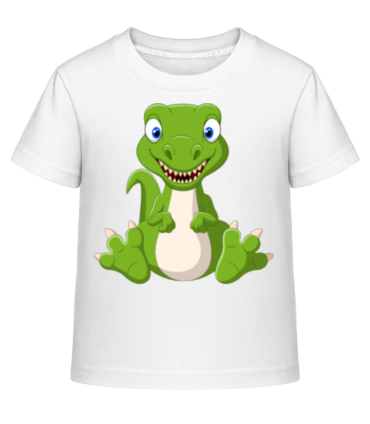 Dinosaure Vilain - T-shirt shirtinator Enfant - Blanc - Devant