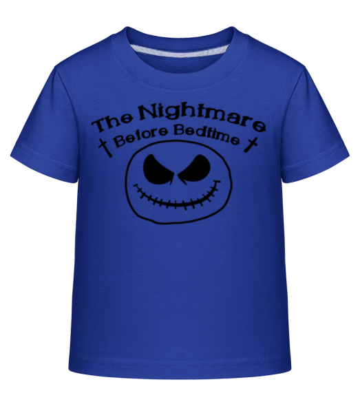 Nightmare Before Bedtime - T-shirt shirtinator Enfant - Bleu royal - Devant