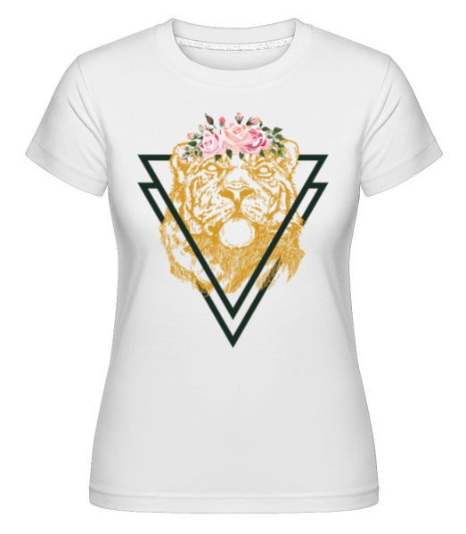 Boho Lioness -  T-shirt Shirtinator femme - Blanc - Devant
