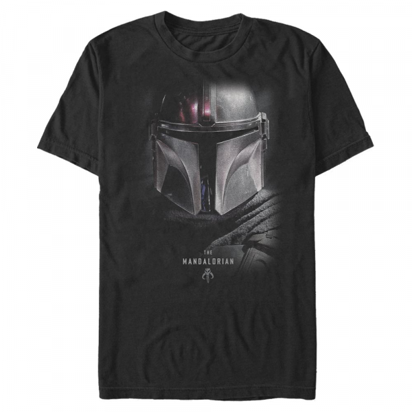Star Wars - The Mandalorian - Mandalorian Hero Shot - Homme T-shirt - Noir - Devant