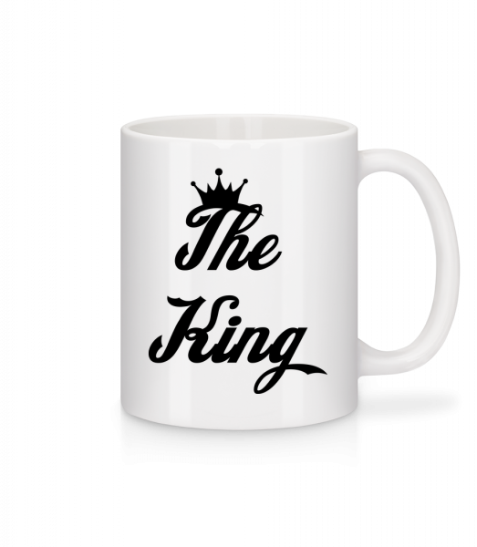 The King - Mug en céramique blanc - Blanc - Vorn