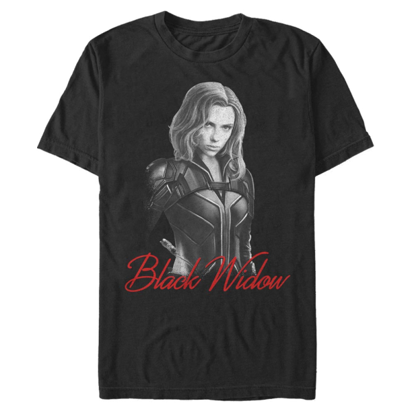 Marvel - Black Widow - Black Widow Mono - Homme T-shirt - Noir - Devant