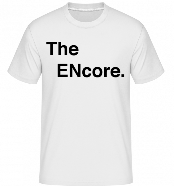 The Encore -  T-Shirt Shirtinator homme - Blanc - Vorn