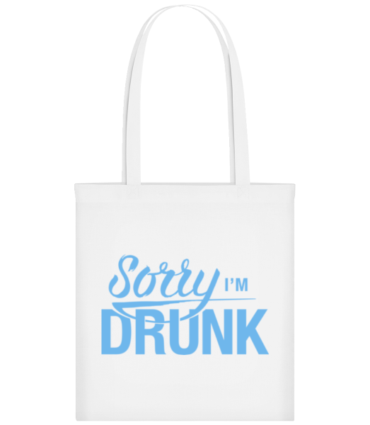 Sorry I'm Drunk - Tote Bag - Blanc - Devant