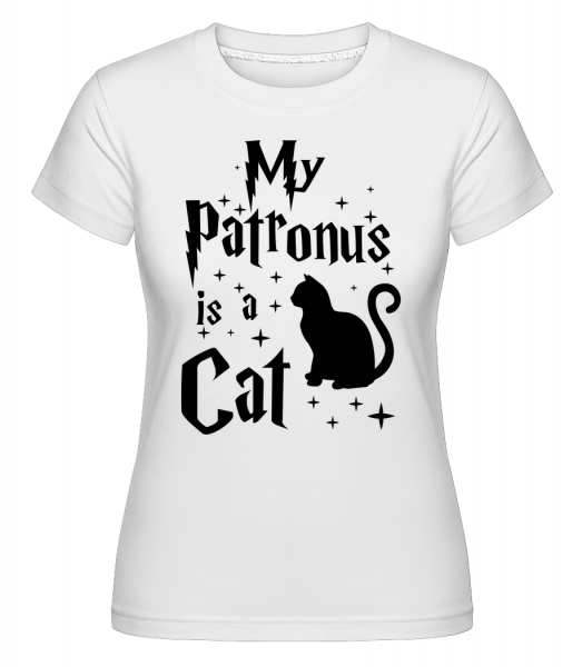 My Patronus Is A Cat -  T-shirt Shirtinator femme - Blanc - Vorn