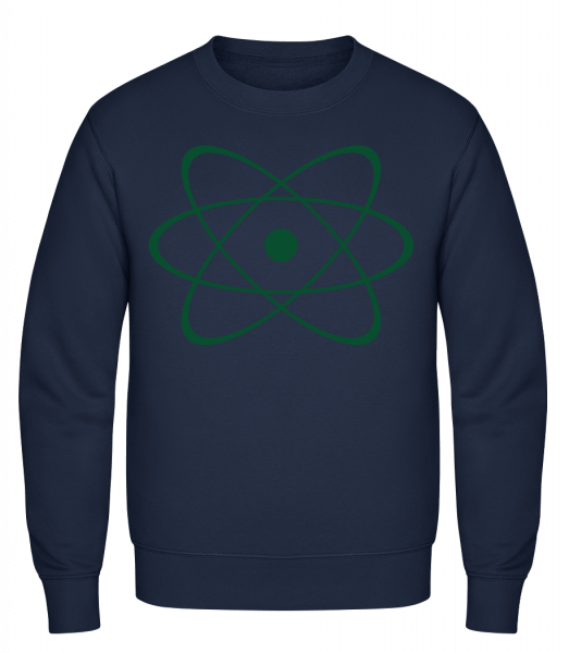 Symbole D'Un Atome - Sweat-shirt classique avec manches set-in - Marine - Vorn