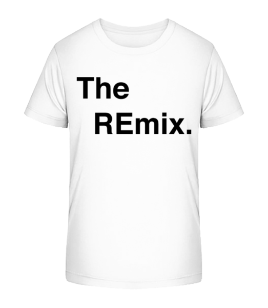 The REmix - T-shirt bio Enfant Stanley Stella - Blanc - Devant