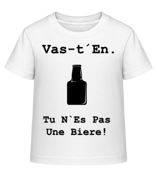 Vas-t'En! - T-shirt shirtinator Enfant - Blanc - Devant