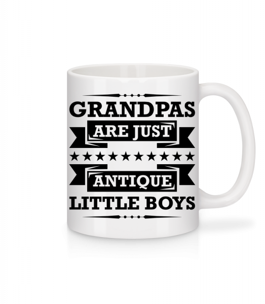 Grandpas Antique - Mug en céramique blanc - Blanc - Vorn