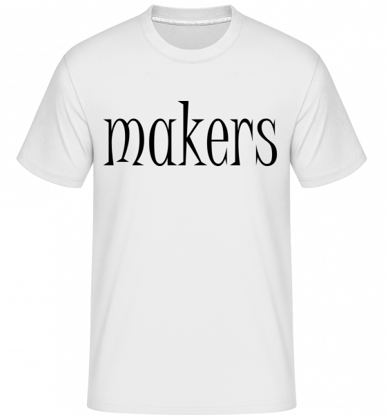 Trouble Makers Partner -  T-Shirt Shirtinator homme - Blanc - Vorn
