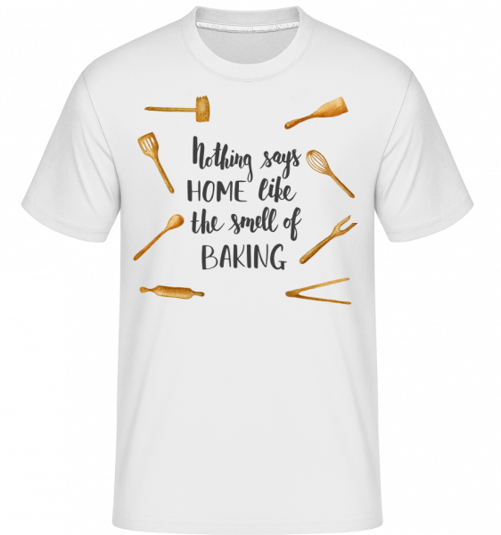 The Smell Of Baking -  T-Shirt Shirtinator homme - Blanc - Vorn