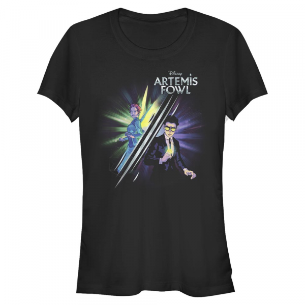 Disney Classics - Artemis Fowl - Skupina Artemis Holly Split - Femme T-shirt - Noir - Devant
