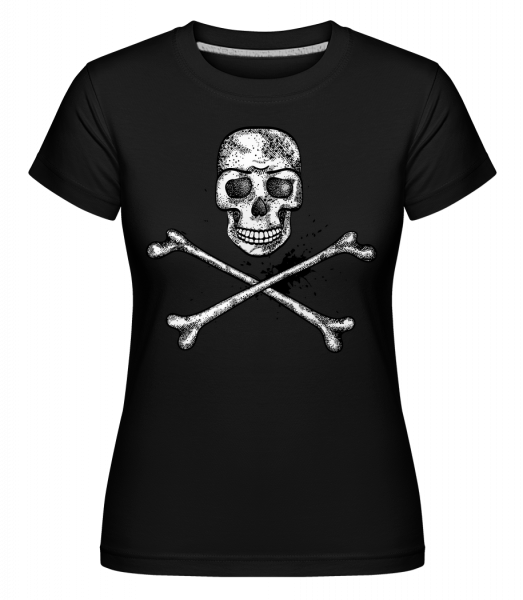 Skull Comic -  T-shirt Shirtinator femme - Noir - Vorn