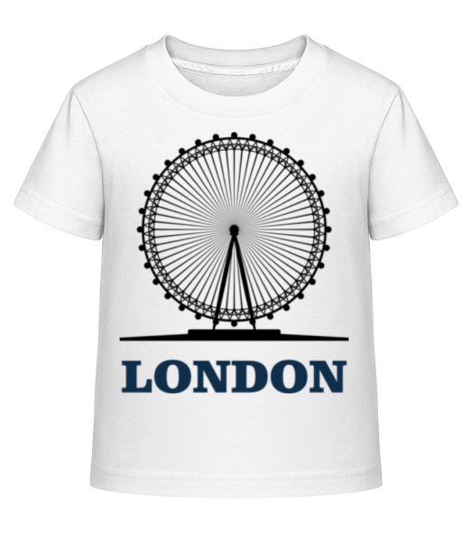 London Skyline - T-shirt shirtinator Enfant - Blanc - Devant