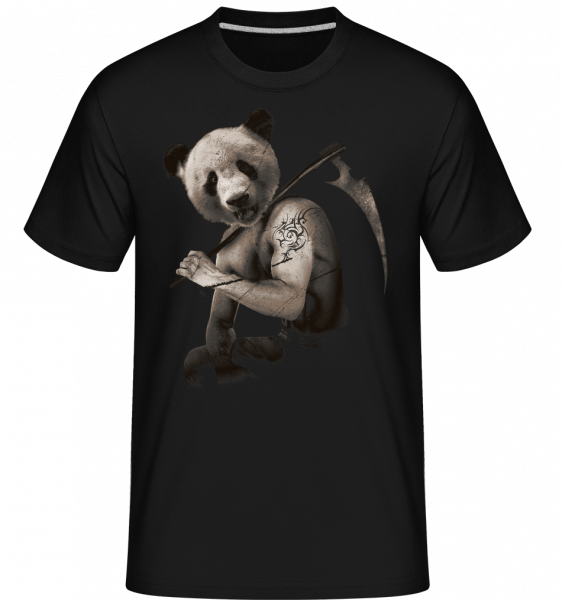 Faux Panda -  T-Shirt Shirtinator homme - Noir - Vorn