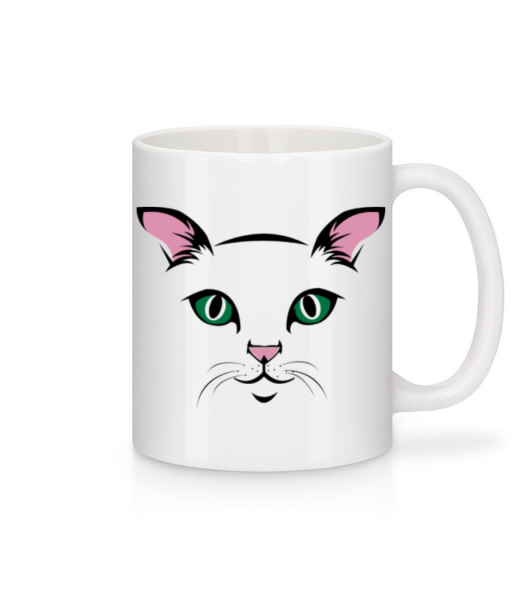Cute Cat Kids - Mug en céramique blanc - Blanc - Devant