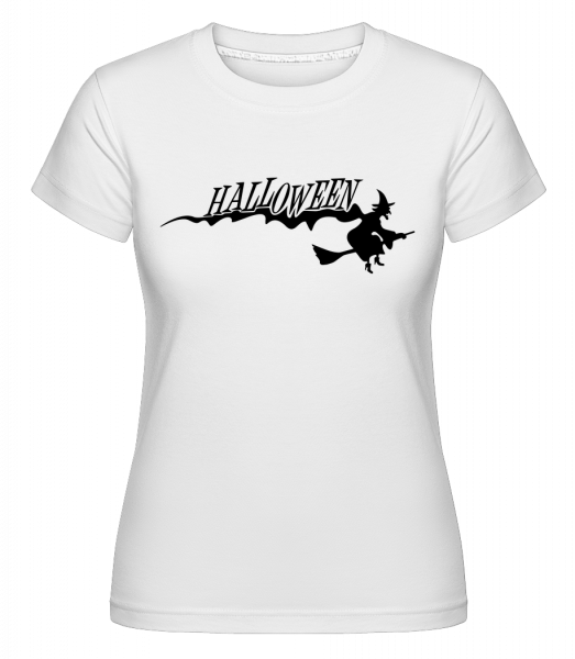 Sorcière Halloween -  T-shirt Shirtinator femme - Blanc - Vorn