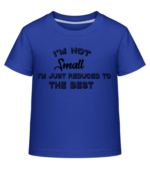 Reduced To The Best - T-shirt shirtinator Enfant - Bleu royal - Devant