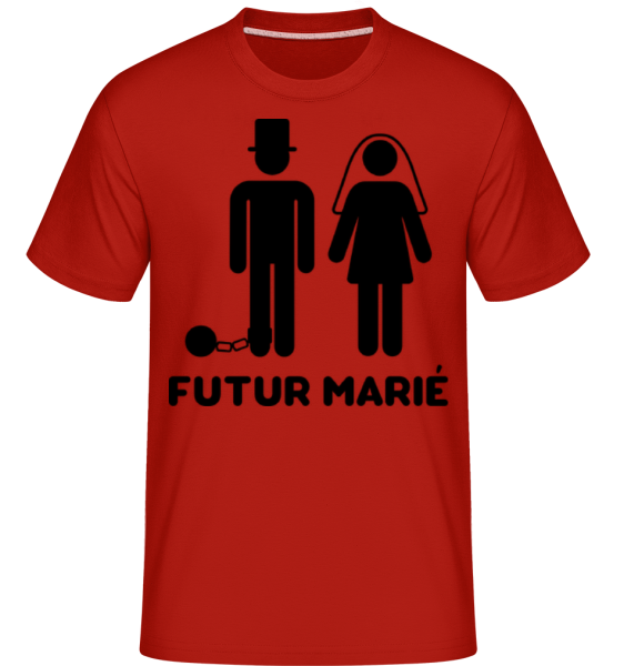 Futur Marié -  T-Shirt Shirtinator homme - Rouge - Devant