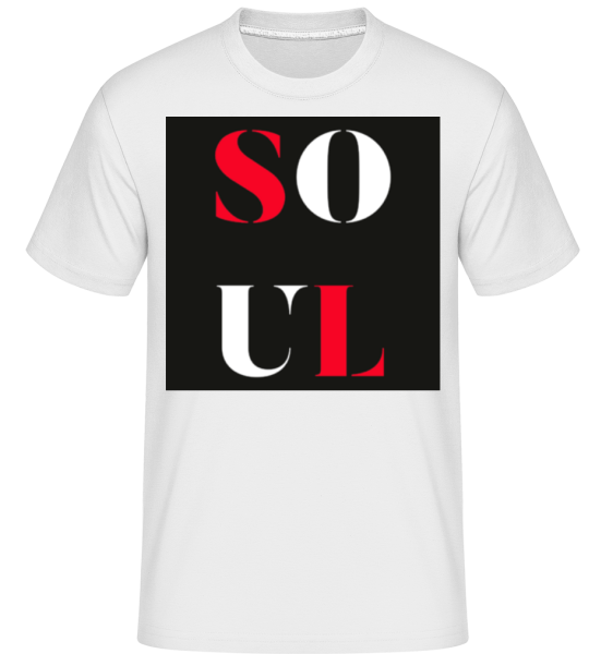 Soul Mate -  T-Shirt Shirtinator homme - Blanc - Devant