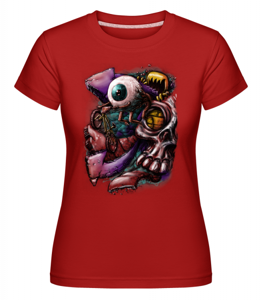 Vol Des Yeux -  T-shirt Shirtinator femme - Rouge - Vorn