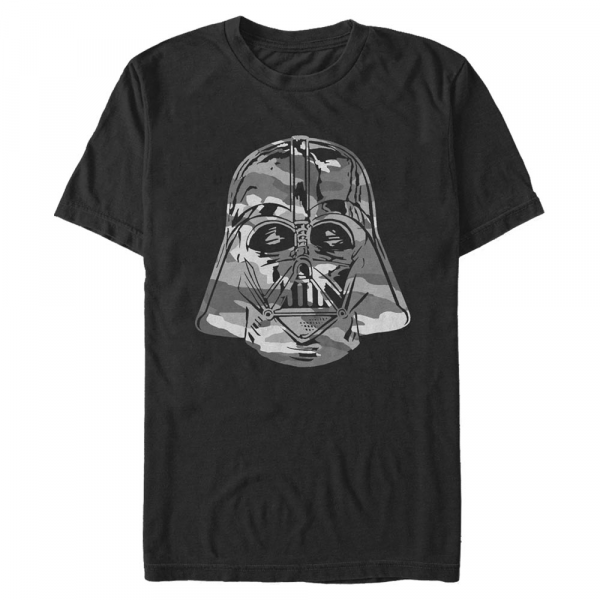 Star Wars - Darth Vader Camo Vader - Homme T-shirt - Noir - Devant