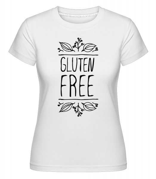 Gluten Free -  T-shirt Shirtinator femme - Blanc - Vorn