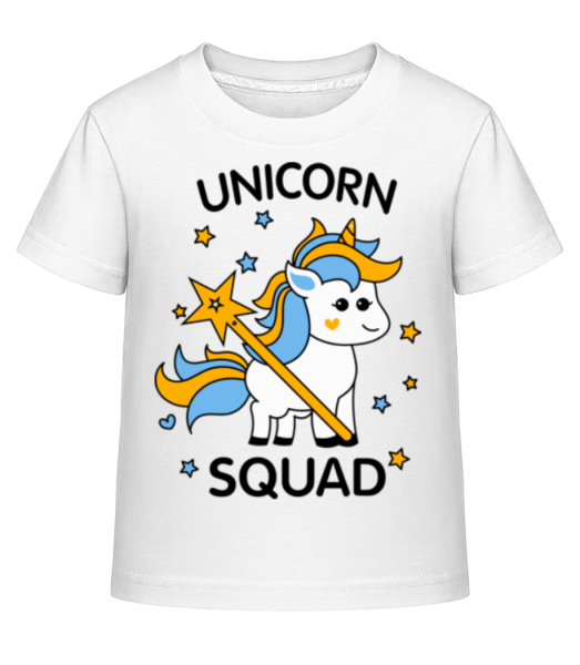 Unicorn Squad - T-shirt shirtinator Enfant - Blanc - Devant