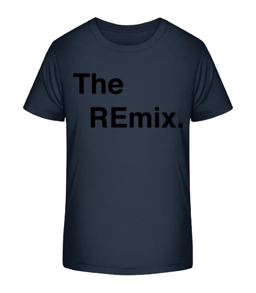 The REmix - T-shirt bio Enfant Stanley Stella - Bleu marine - Devant