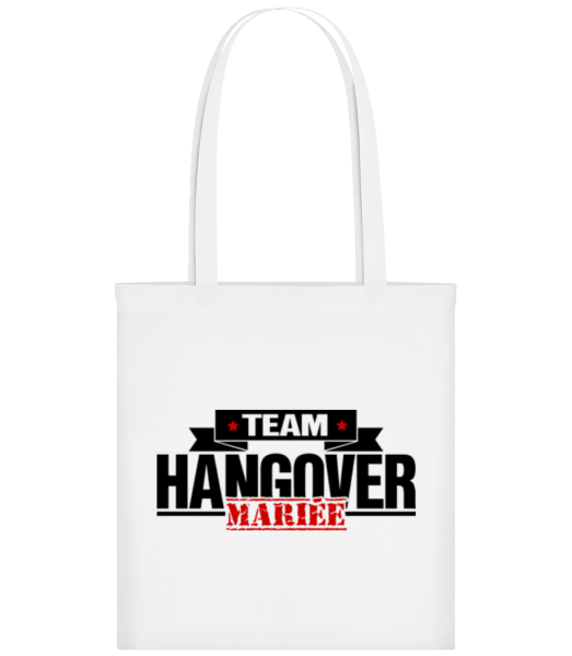 Team Hangover Mariée - Tote Bag - Blanc - Devant