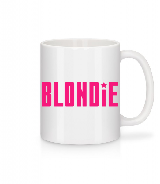 Blondie - Mug en céramique blanc - Blanc - Devant