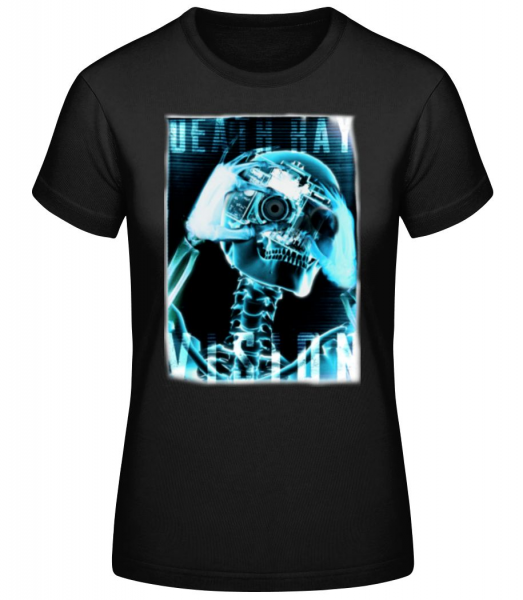Squelette Radio - T-shirt standard Femme - Noir - Devant