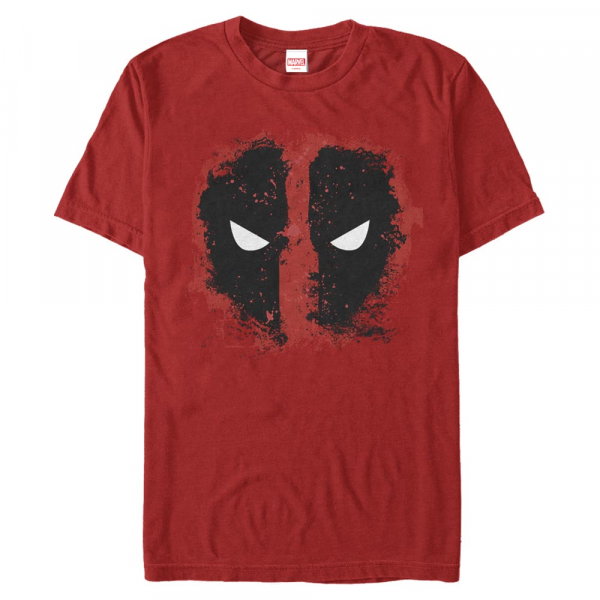 Marvel - Deadpool - Deadpool Dead Eyes - Halloween - Homme T-shirt - Rouge - Devant