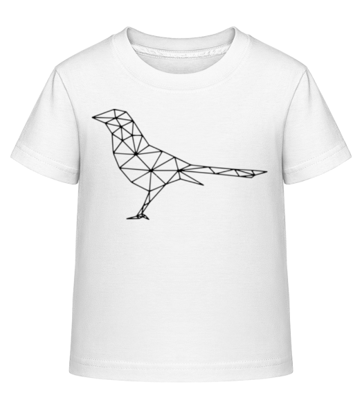 Polygon Oiseau - T-shirt shirtinator Enfant - Blanc - Devant