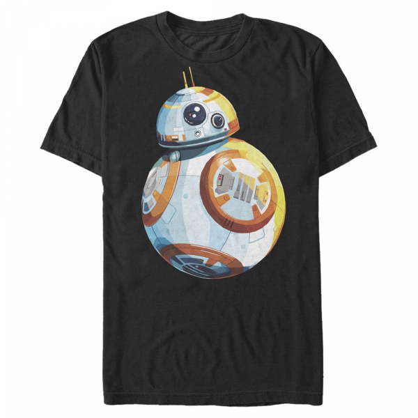 Star Wars - Le Réveil de la Force - BB-8 Multi BB8 - Homme T-shirt - Noir - Devant