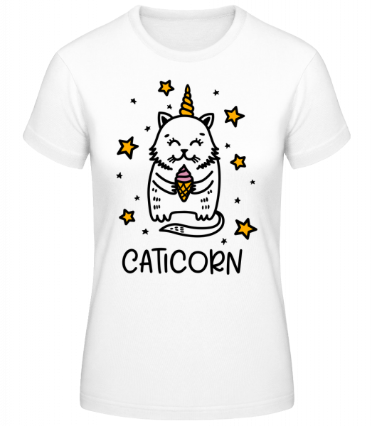 Caticorn - T-shirt standard Femme - Blanc - Vorn