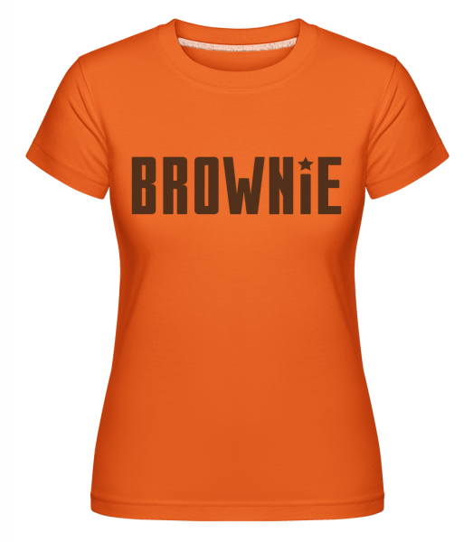 Brownie -  T-shirt Shirtinator femme - Orange - Vorn