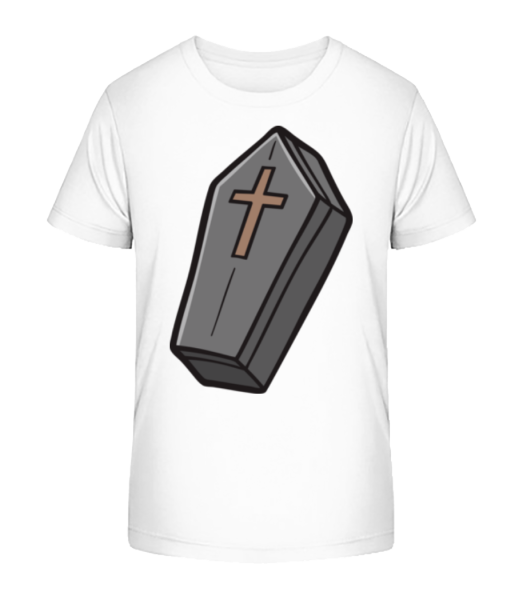 Cercueil De Dessin Animé - T-shirt bio Enfant Stanley Stella - Blanc - Devant