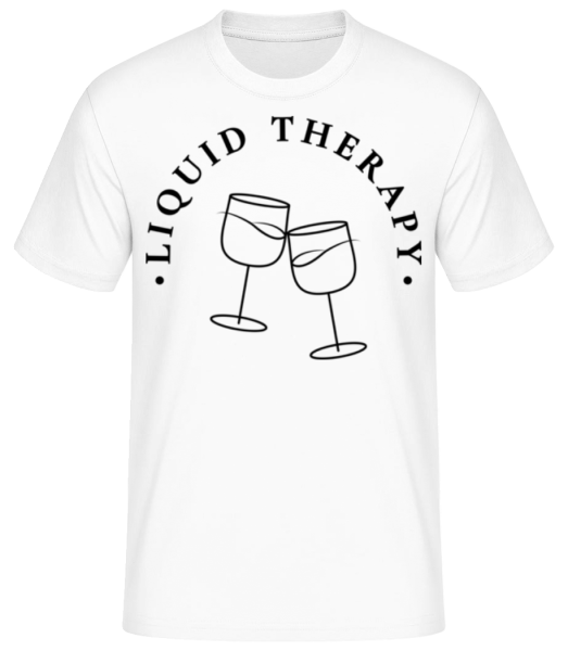 Liquid Therapy - T-shirt standard Homme - Blanc - Devant