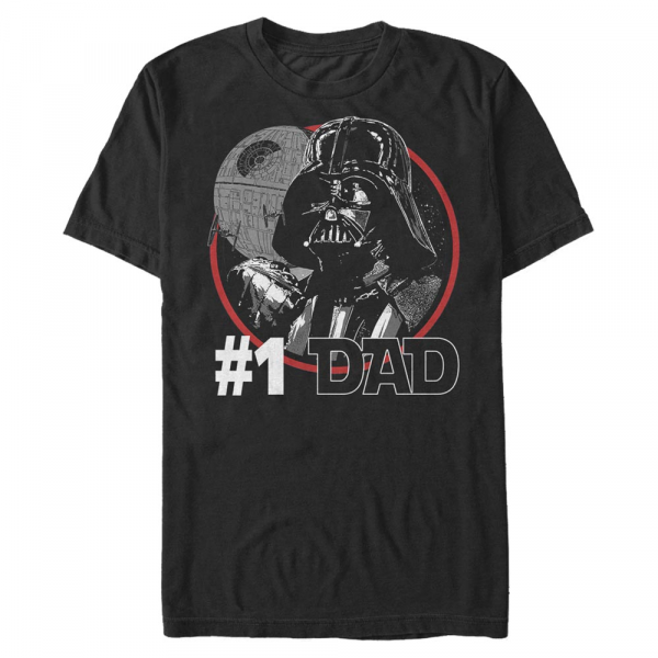 Star Wars - Darth Vader Best Dad - Father's Day - Homme T-shirt - Noir - Devant