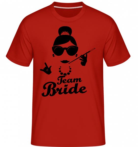 Team Bride -  T-Shirt Shirtinator homme - Rouge - Vorn