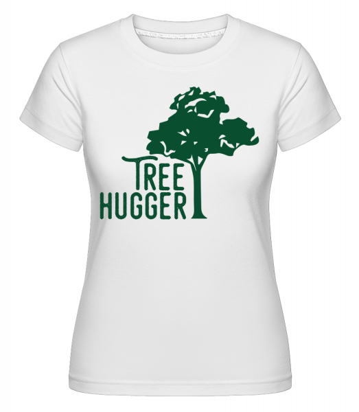 Tree Hugger -  T-shirt Shirtinator femme - Blanc - Vorn