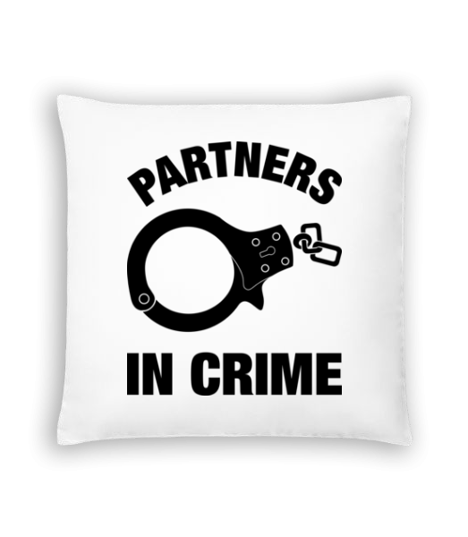 Partner in crime - Coussin - Blanc - Devant