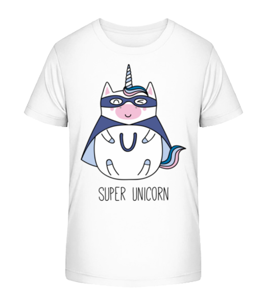 Super Unicorn - T-shirt bio Enfant Stanley Stella - Blanc - Devant