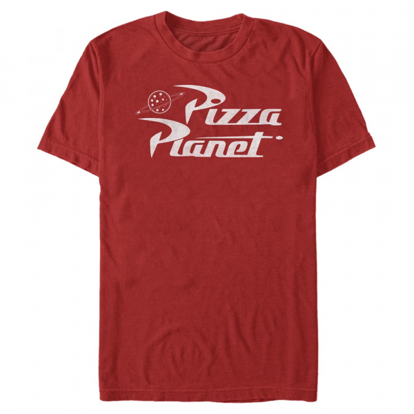Pixar - Toy Story - Pizza Planet - Homme T-shirt - Rouge - Devant