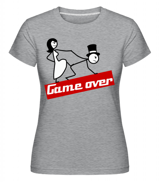 Game Over -  T-shirt Shirtinator femme -  - Vorn