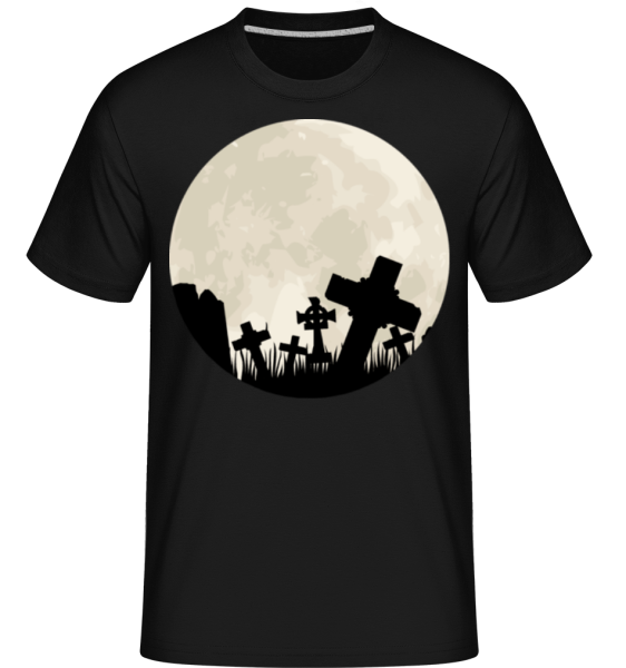 Gothic Scenery Circle -  T-Shirt Shirtinator homme - Noir - Devant