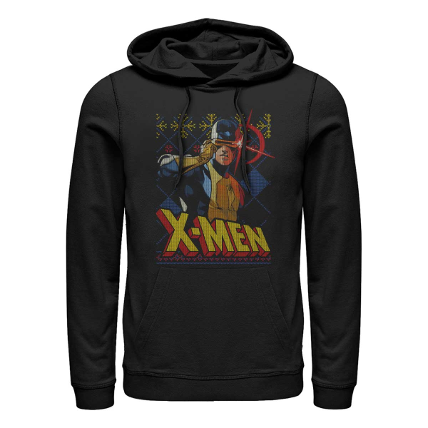 Marvel - X-Men - Cyclope Sweater - Christmas - Unisex Sweat à capuche - Noir - Devant