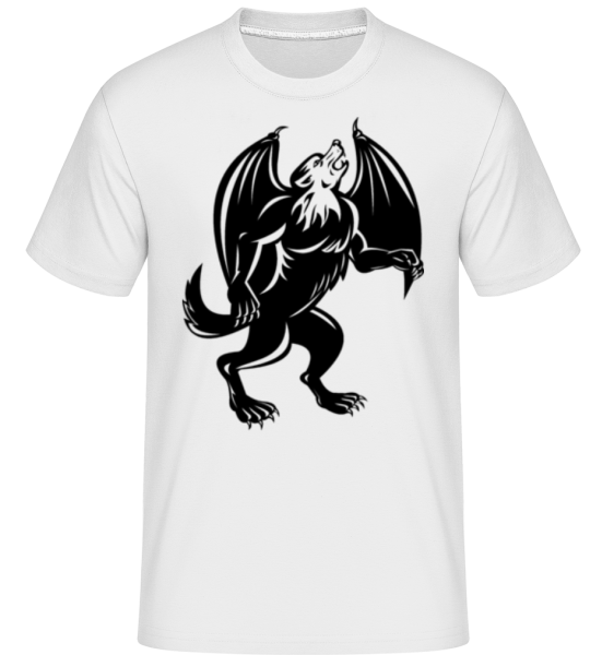 Gothic Monster Black -  T-Shirt Shirtinator homme - Blanc - Devant
